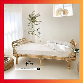 Mua Ghế Sofa mây dài trang trí phòng khách CAO CẤP HOME MÂY khách sạn  nhà hàng  homestay  khu nghỉ dưỡng