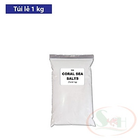 Muối biển Ista Coral Sea Salts khoáng dinh dưỡng bể cá biển rạn san hô nước mặn