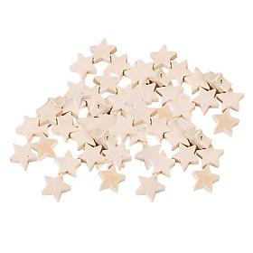 50Pc Loose Wooden Beads Spacer Charms Jewelry Making Beads for DIY Bracelets
