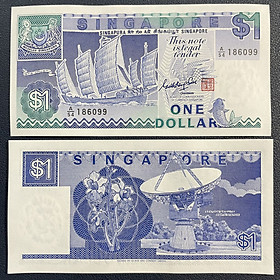 Mua Tờ thuận buồm xuôi gió của Singapore 1 Dollar 1987