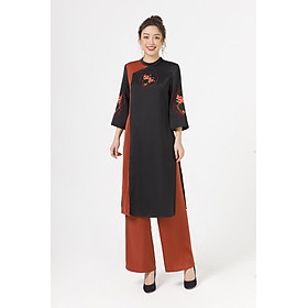 Áo dài cách tân thêu GBQ024 LAMER L61A19Q054