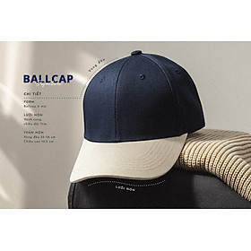 Nón kết, mũ lưỡi trai Trơn phối vải kaki form chuẩn thời trang siêu đẹp