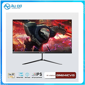 Mua MÀN HÌNH CONG FULL VIỀN K-vison 24 inch -MÀU ĐEN - FUll HD 1920x1080 - Chống Lóa - Tần số 75Hz - Hàng Chính Hãng