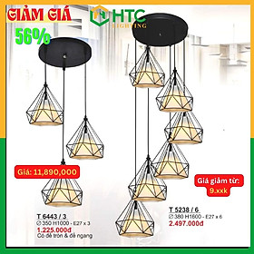 Mua Đèn thả trần KIM CƯƠNG hiện đại cho quán Cà phê  bàn ăn  phòng khách