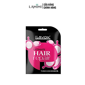 [HÀNG TẶNG] Hấp Dầu Phục Hồi Tóc tinh dầu Hoa Trà Đỏ & Macadamia Oil Lavox