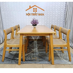 Mua Bộ bàn 6 ghế Benla 1m6 (Nâu)