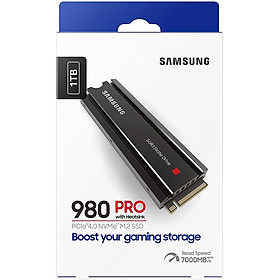 Hình ảnh Ổ cứng SSD Samsung 980 Pro Heatsink PCIe NVMe Gen 4.0 - Hàng Nhập Khẩu