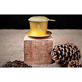 Mua Phin Pha Cà Phê V Ori Cao Cấp màu vàng giữ nhiệt tốt