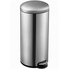 Thùng rác inox đạp chân hình tròn