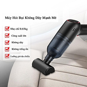 Mua Máy hút bụi cầm tay mini  máy hút bụi giường  ô tô không dây bản nâng cấp LT-101 lực hút 10000PA công suất 120w
