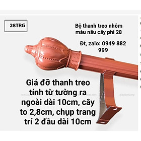 Thanh Treo Rèm Cửa Dài 2m10 Nhiều Mẫu Khác Nhau