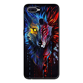 Ốp Lưng in cho Oppo A5s Mẫu Sói Nhiều Màu - Hàng Chính Hãng