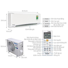 Mua MÁY LẠNH PANASONIC 2 HP INVERTER CS-U18XKH-8-HÀNG CHÍNH HÃNG-GIAO HÀNG TOÀN QUỐC