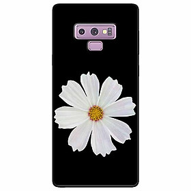 Ốp lưng dành cho Samsung Note 9 mẫu Cúc Trắng Đen