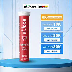 Thực phẩm bảo vệ sức khỏe KUDOS IMMUNITY BOOST EXTRA STRENGTH (20 viên/ tuýp)
