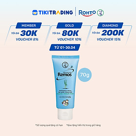 Kem chống muỗi Rohto Metholatum Remos Hương Sả Chanh 70g