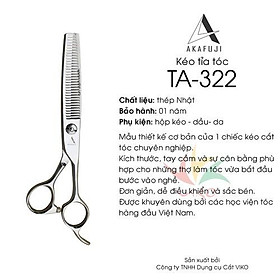 Kéo tỉa tóc VIKO TA-322 răng thẳng (size 6.0 inches)
