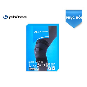 Đai cố định đầu gối loại cứng Phiten knee supporters hard type AP164003/AP164004/AP164005