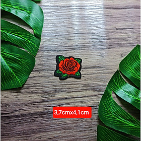 Sticker Patch Logo Ủi Hình Hoa