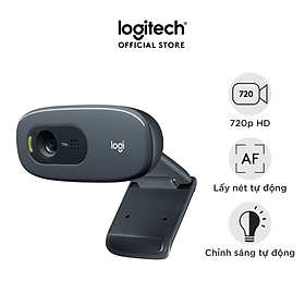 Webcam Logitech C270 720P - Hàng chính hãng