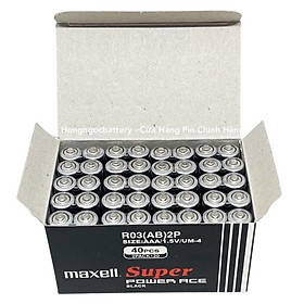 Mua Hộp 40 Pin AAA 1 5V Maxell Siêu Bền