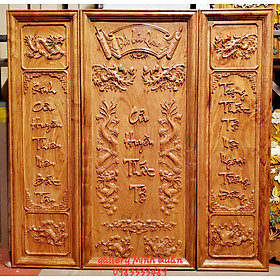 Mua Liễn thờ gia tiên- Cửu Huyền Thất Tổ  bằng gỗ hương
