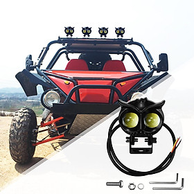 Universal External Car Lights Double Lamp Beads, IP67 Fog Light for Atvs Motorcycle