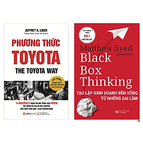 Combo 2 Cuốn: Phương Thức Toyota + Tạo Lập Kinh Doanh Bền Vững Từ Những Sai Lầm