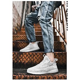 Giày thể thao nam, giày chạy bộ đế êm nhẹ, thoáng khí đế cao su đúc, chống trơn trượt hạn chế mòn – BEE GEE – GNA1022