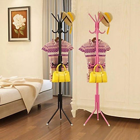 Mua CÂY MỐC QUẦN ÁO ĐỨNG SẮC MÀU SƠN CHỐNG GỈ-MÓC CÂY TREO QUẦN ÁO ĐA NĂNG