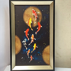 Đèn tranh LED nghệ thuật TR-02 trang trí nội thất hiện đại, sang trọng - 3 chế độ ánh sáng