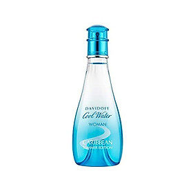 Davidoff Cool Water Caribbean Summer Edition Eau de Toilette Spray for Men, 3.4 Ounce