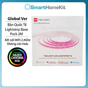 ĐÈN LED DÂY THÔNG MINH YEELIGHT LIGHTSTRIP PLUS 1S – BẢN GLOBAL - Nâng Cấp 2020 Hỗ trợ Apple Homekit