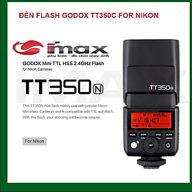 Mua ĐÈN FLASH GODOX TT350N FOR NIKON- HÀNG CHÍNH HÃNG