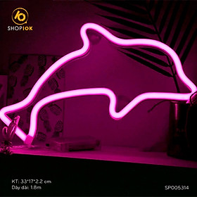 Mua Đèn led trang trí Decor phòng ngủ cute  đèn led neon để bàn ánh sáng lung linh với nhiều hình