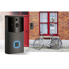 Mua Chuông cửa hồng ngoại 1080P không dây cao cấp kết nối điện thoại di động thông minh (Tặng đèn led dán tường 4 bóng cao cấp)