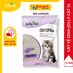 Cát Vệ Sinh Cho Mèo Jolly Cat 5L Nhiều Mùi Hương