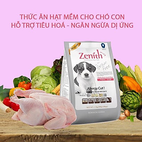 Thức ăn hạt mềm cho chó con zenith