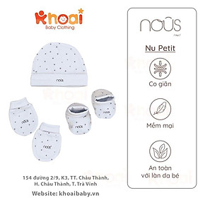 Set phụ kiện Nous xanh họa tiết sao