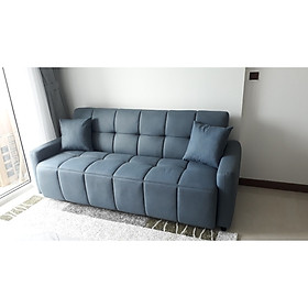 Sofa bed Đa Năng Vải Mỹ Màu Xanh - SN128