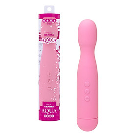 Máy Mát Xa Cổ Vai Gáy Và Vùng Kín Pink & Kuro Denma Aqua Nhật Bản - 120 Kiểu Rung - Chất Liệu Silicone Mềm Mại - Không Ghi Tên Sản Phẩm