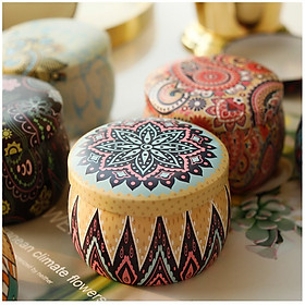 Mua Hũ nến thơm họa tiết thổ cẩm