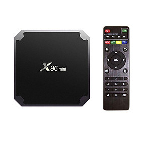 Smart TV Box X96 Mini Android 7.1 S905w RAM 1 GB 8 GB HD 4 K IPTV 5 Lõi