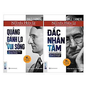 Combo Đắc Nhân Tâm + Quẳng Gánh Lo Đi Và Vui Sống (Tặng kèm Booksmark)
