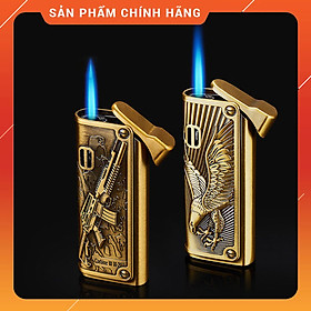 Mua Hột Quẹt Bật Lửa Gas 535 Khò 1 Tia Hình Chim Ưng Săn Mồi...- Nhiều Họa Tiết