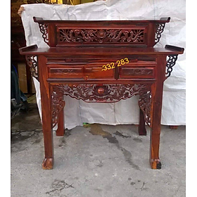 Mua Bàn thờ 2 tầng gỗ muồng 88cm x 1m34 BT 3.2