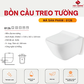 Mua BỒN CẦU TREO TƯỜNG EUROVINTO CAO CẤP MÃ 0126
