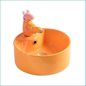 Mua Chậu rửa mặt lavabo trẻ em dương bàn có màu sắc