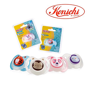 [ 5860-Nuby ] Ty ngậm chỉnh nha phát sáng dạ quang ( 0-6m )