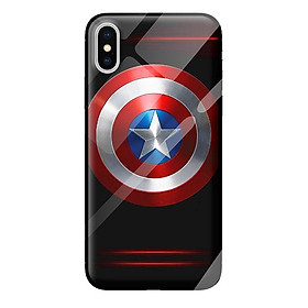 Ốp kính cường lực cho iPhone X mẫu SIÊU NHÂN A18 - Hàng chính hãng